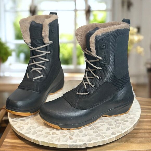 The North Face Shellista IV Mid Waterproof Snow Boot Women’s 9.5 NF0A5G2N Faux F - Picture 5 of 15